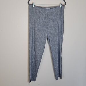 🎯 Charlotte Kellogg Palm Beach Crop Pants Linen Rayon Size 8